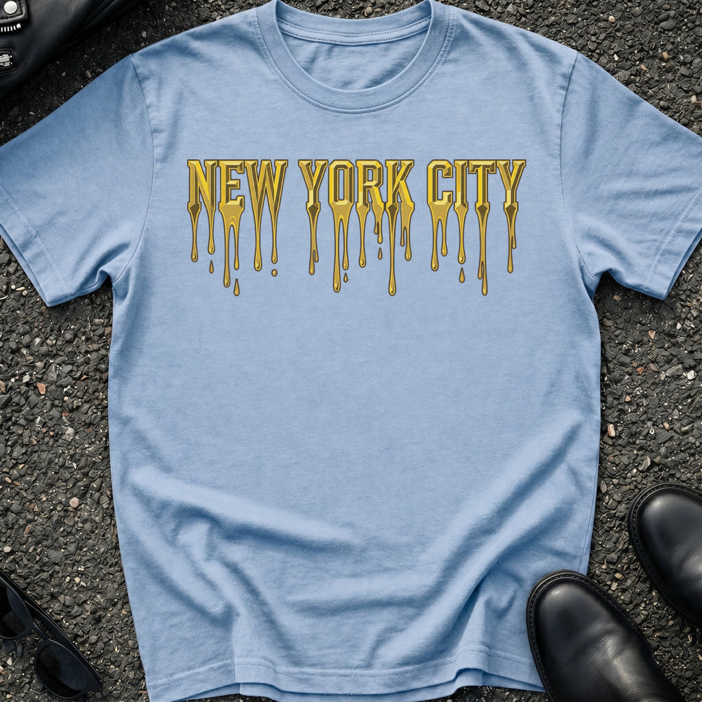 Gold Embossed T-Shirt