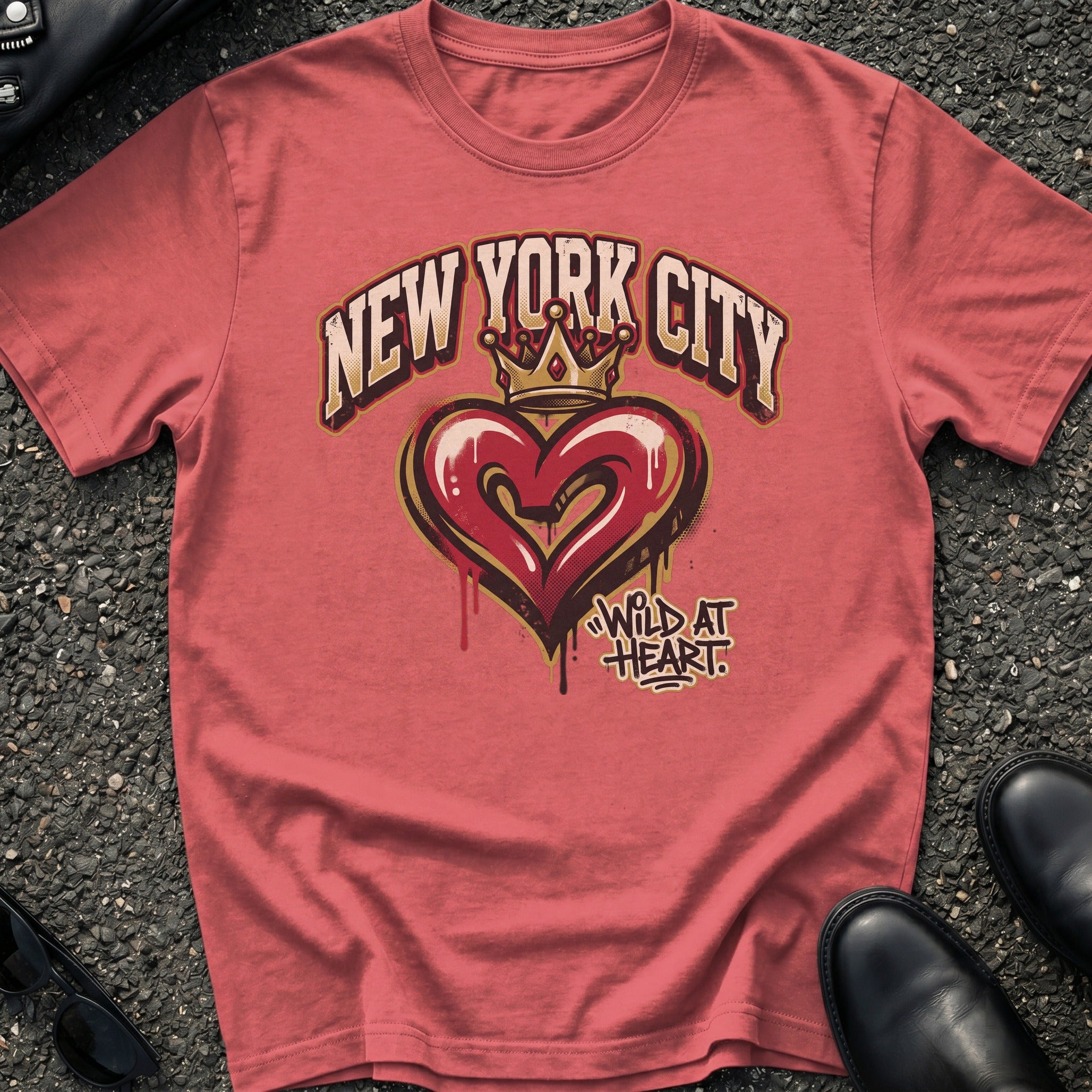 Graffiti Heart NYC T-Shirt