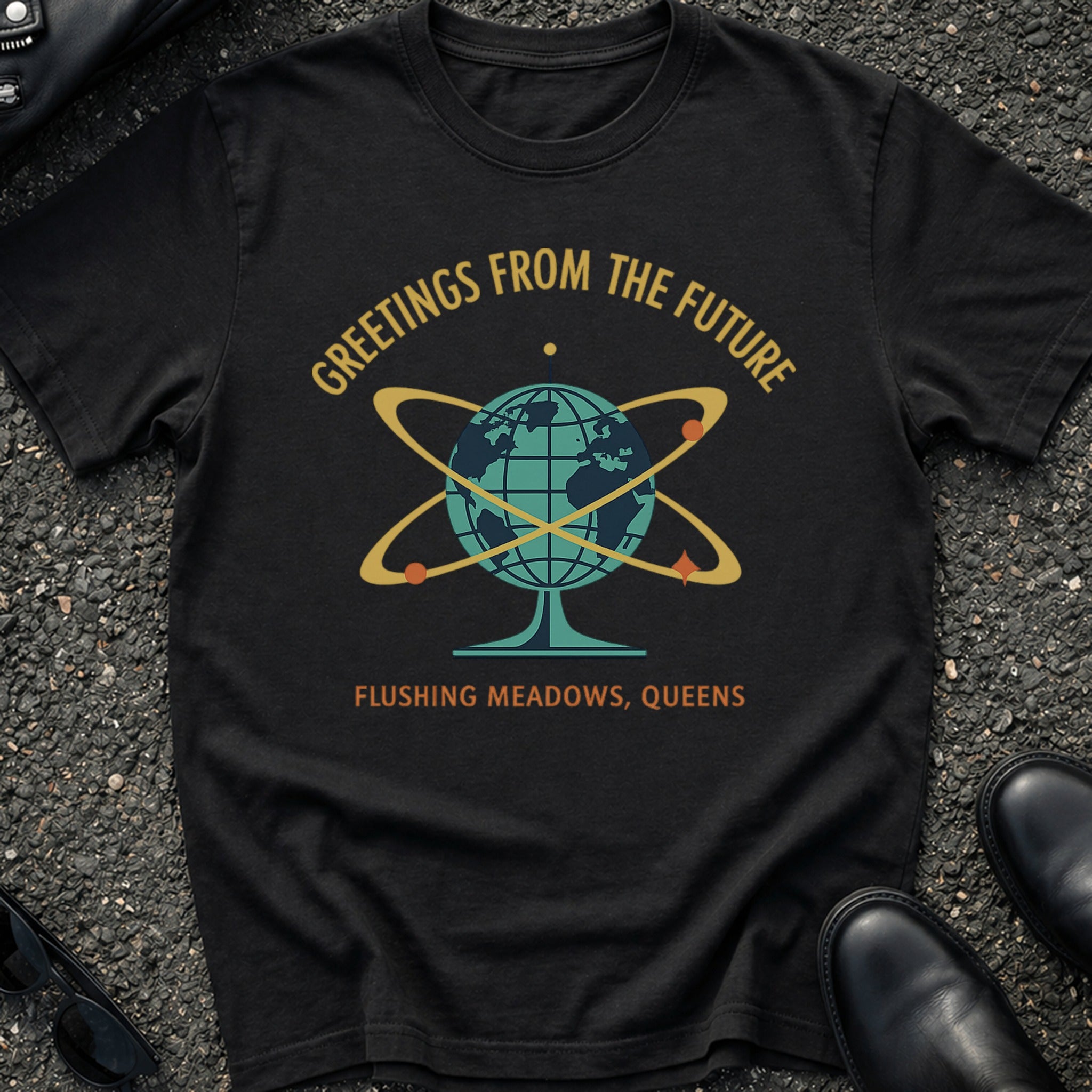 Greetings From The Future Flushing Meadows T-Shirt