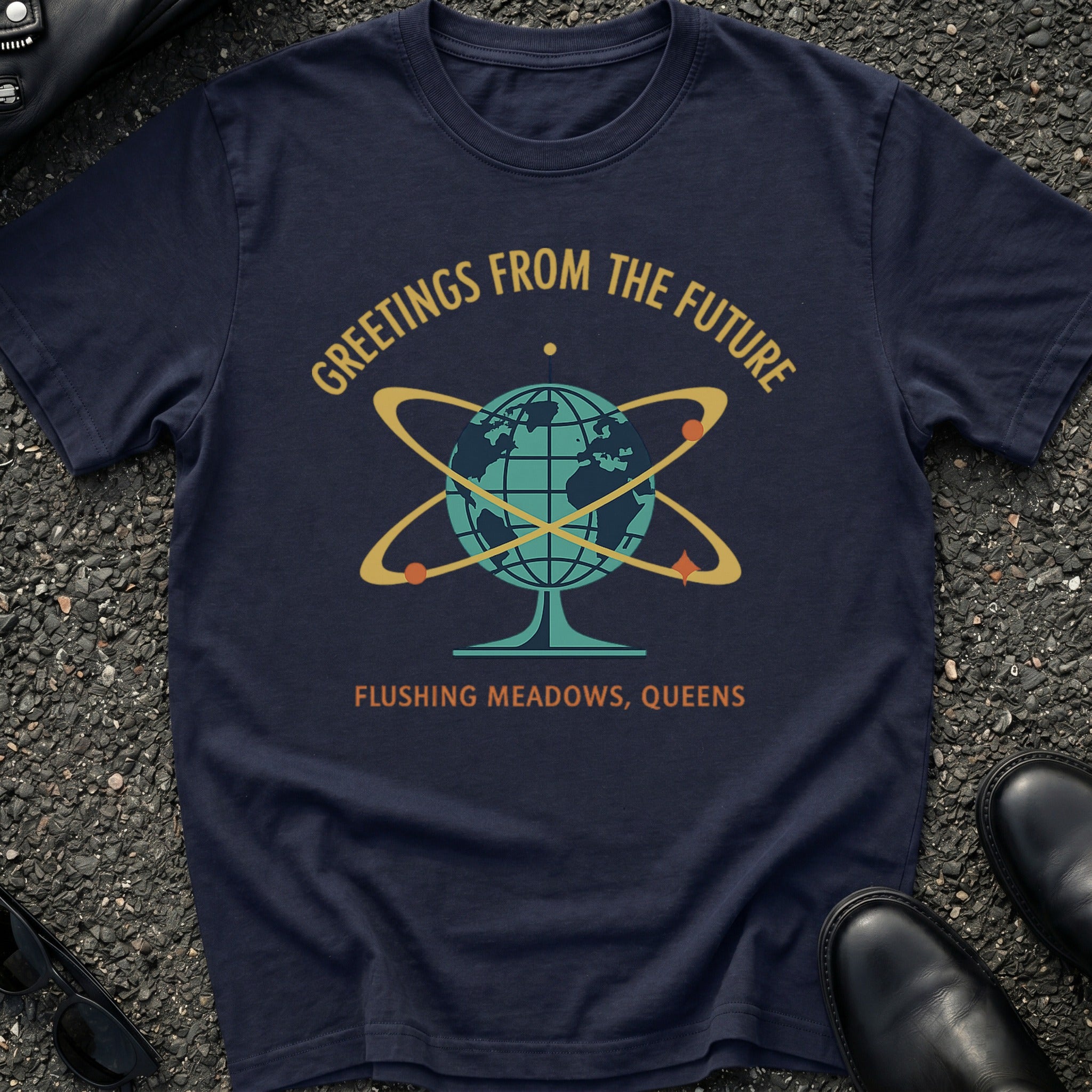Greetings From The Future Flushing Meadows T-Shirt