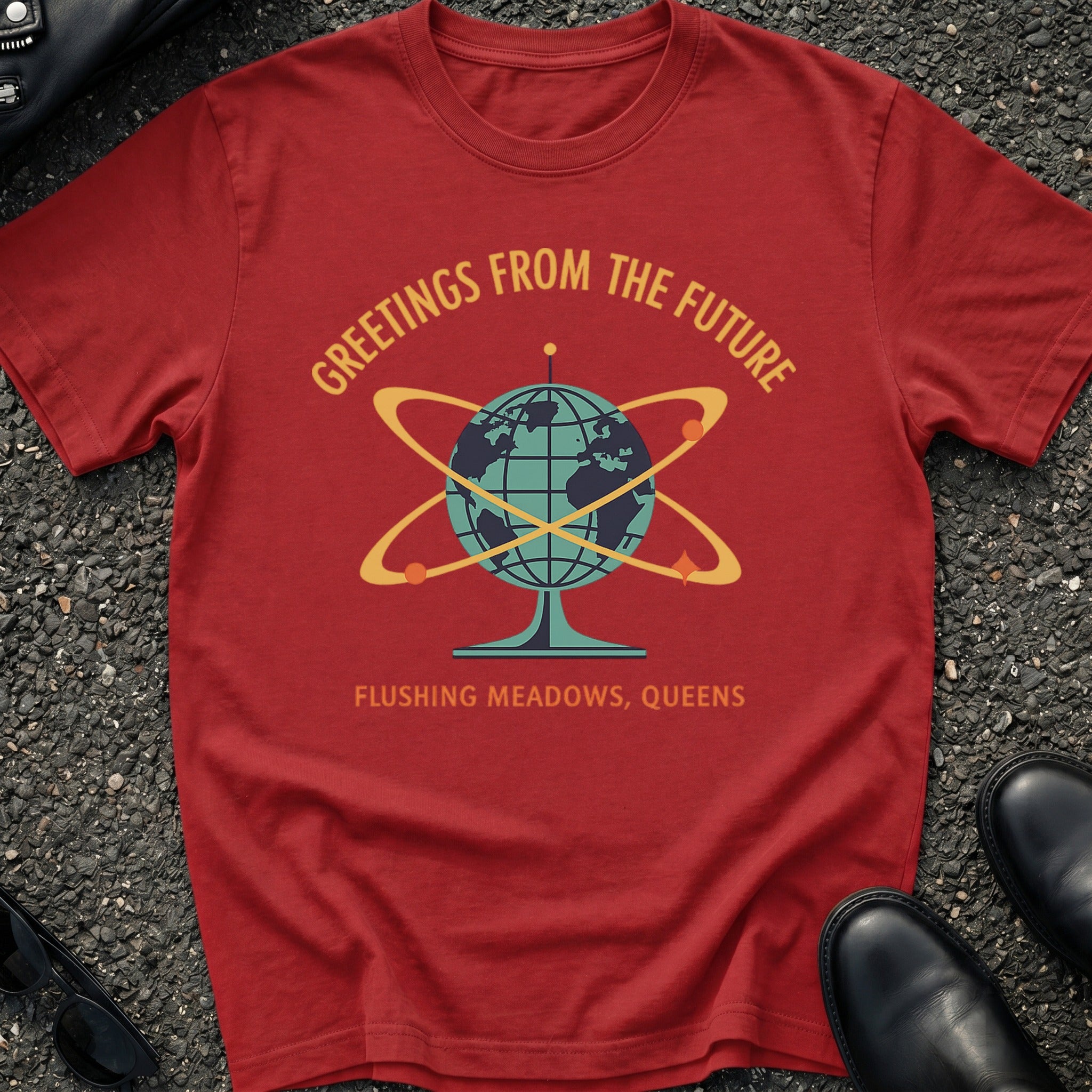 Greetings From The Future Flushing Meadows T-Shirt