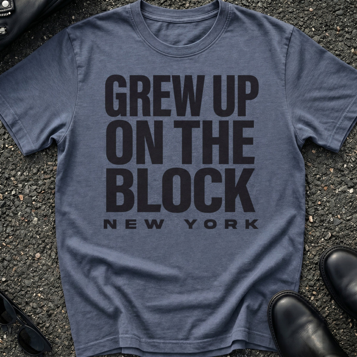 Grew Up On The Block T-Shirt