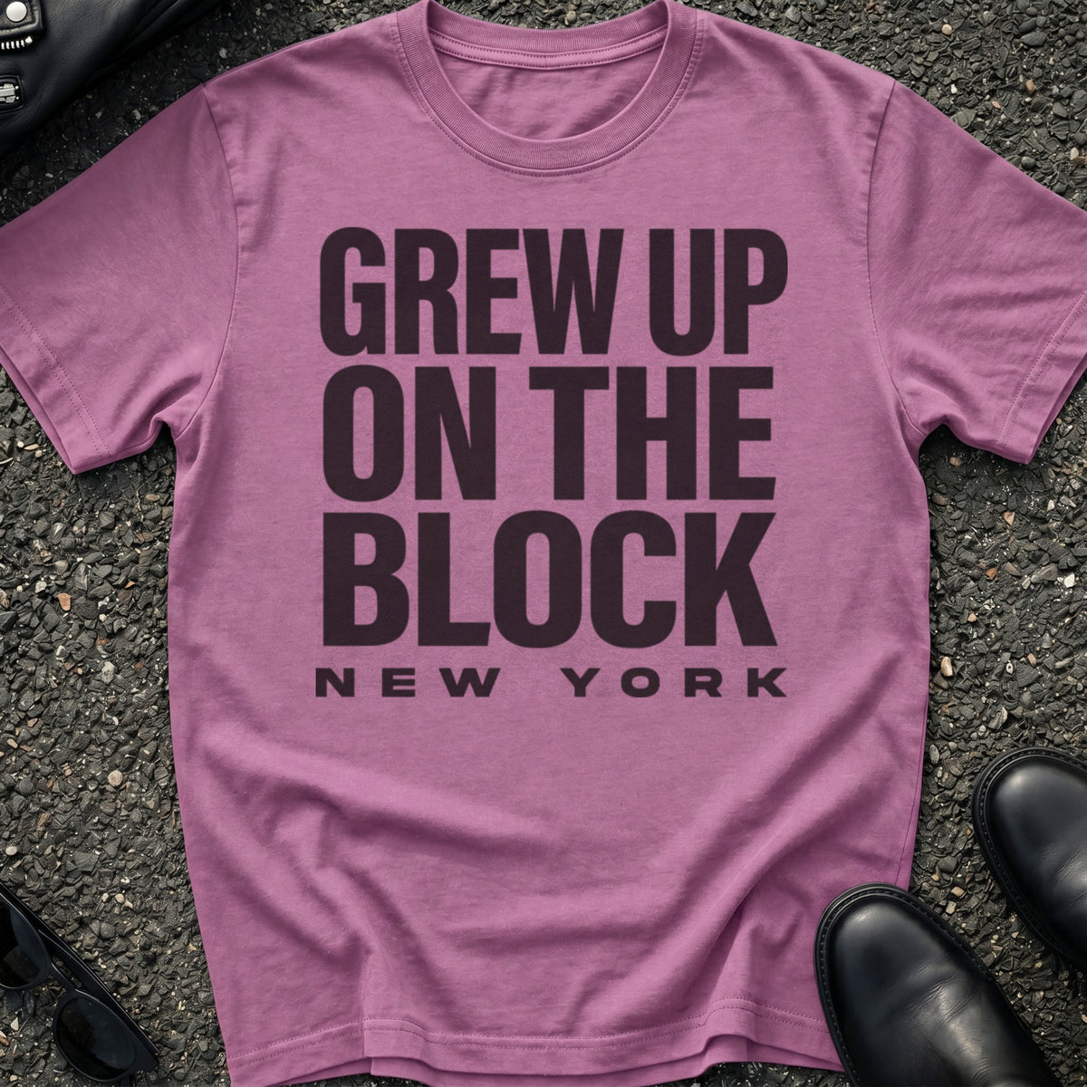 Grew Up On The Block T-Shirt