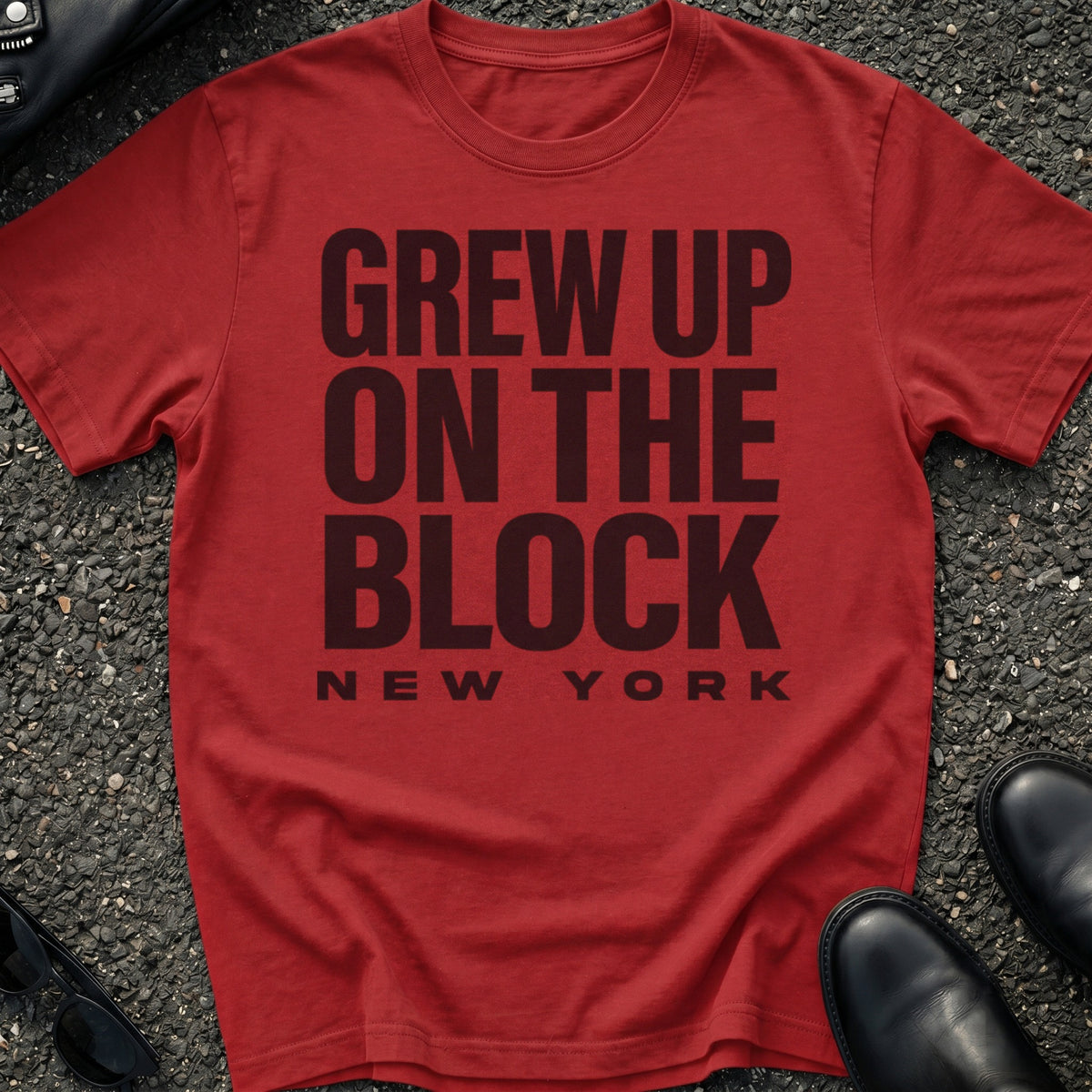 Grew Up On The Block T-Shirt