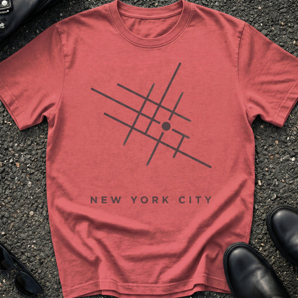 Grid Fragment T-Shirt