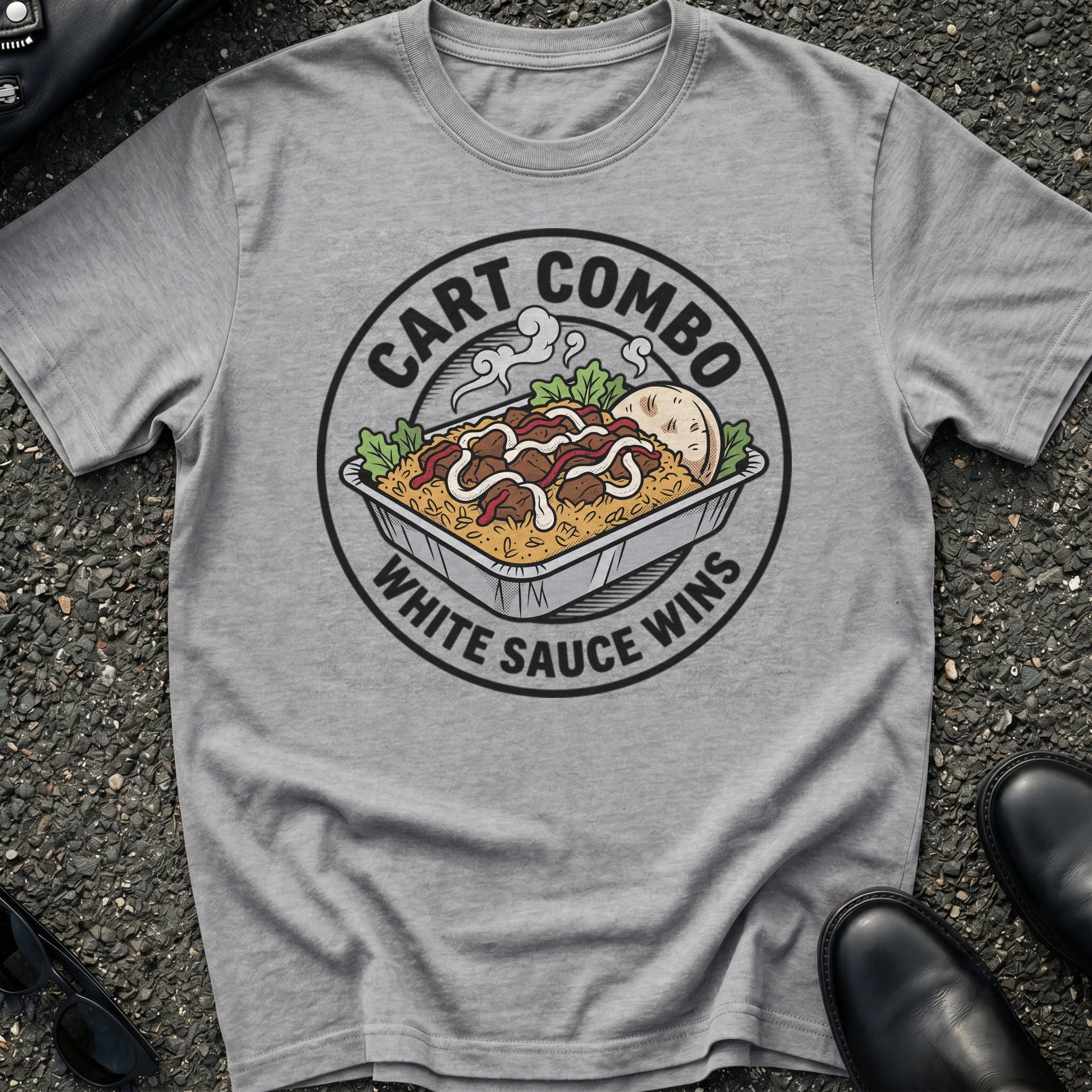 Halal Cart Combo T-Shirt