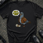 Hey I'm Walking Here Pigeon T-Shirt