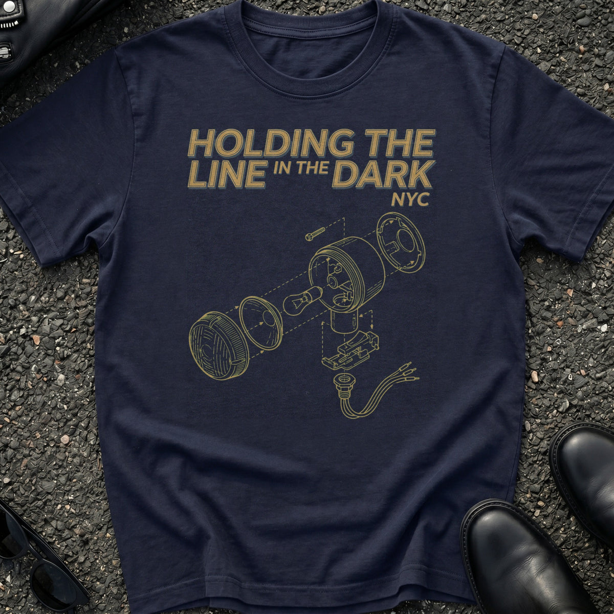 Holding Line Dark T-Shirt