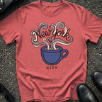 Hot Coffee Steam T-Shirt