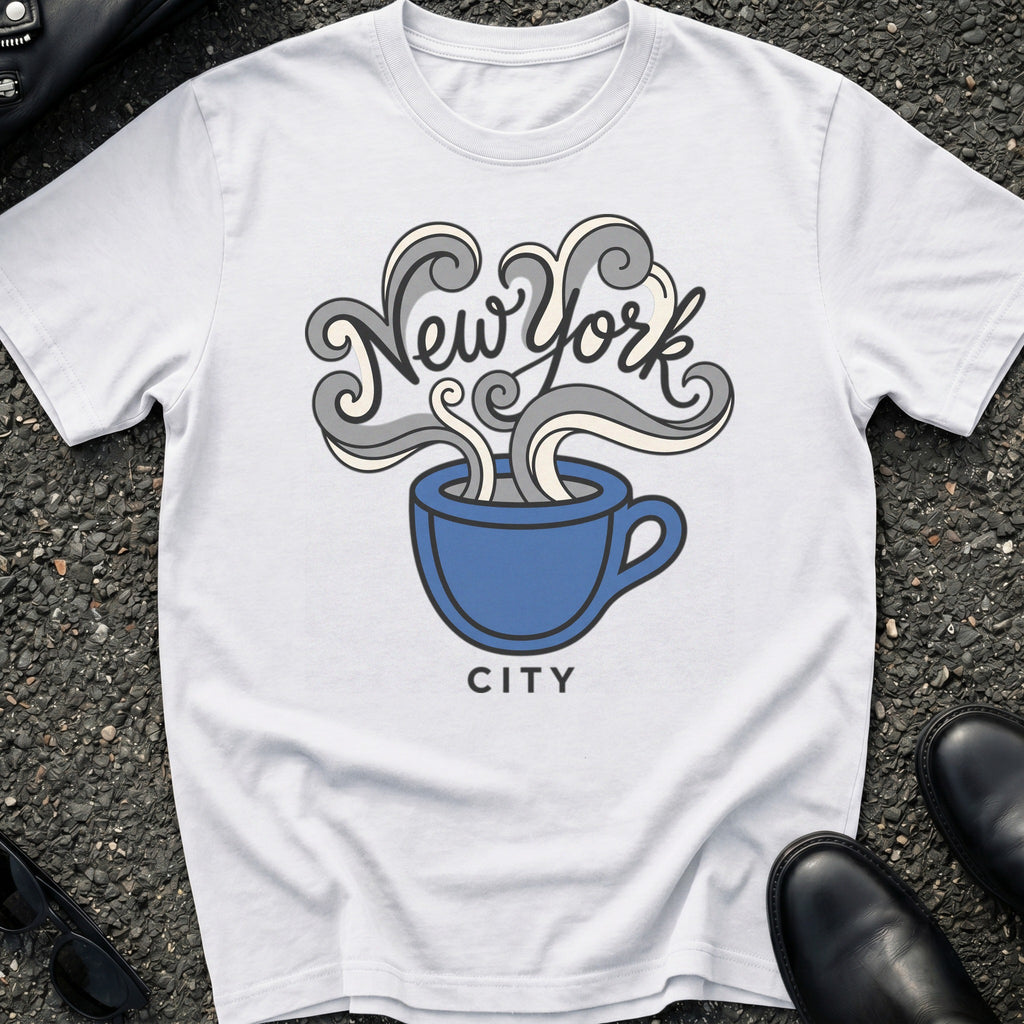 Hot Coffee Steam T-Shirt