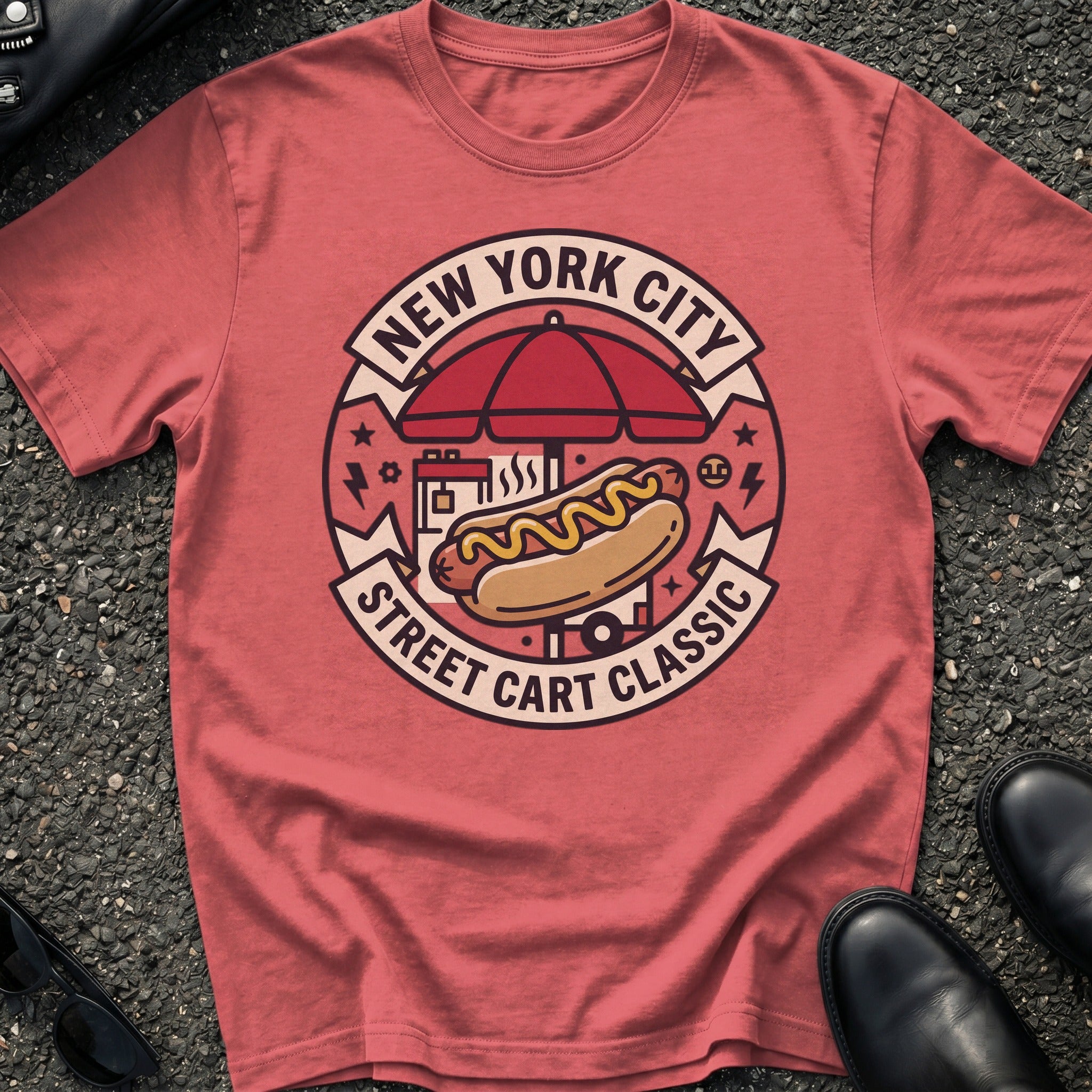 Hot Dog Cart Seal T-Shirt
