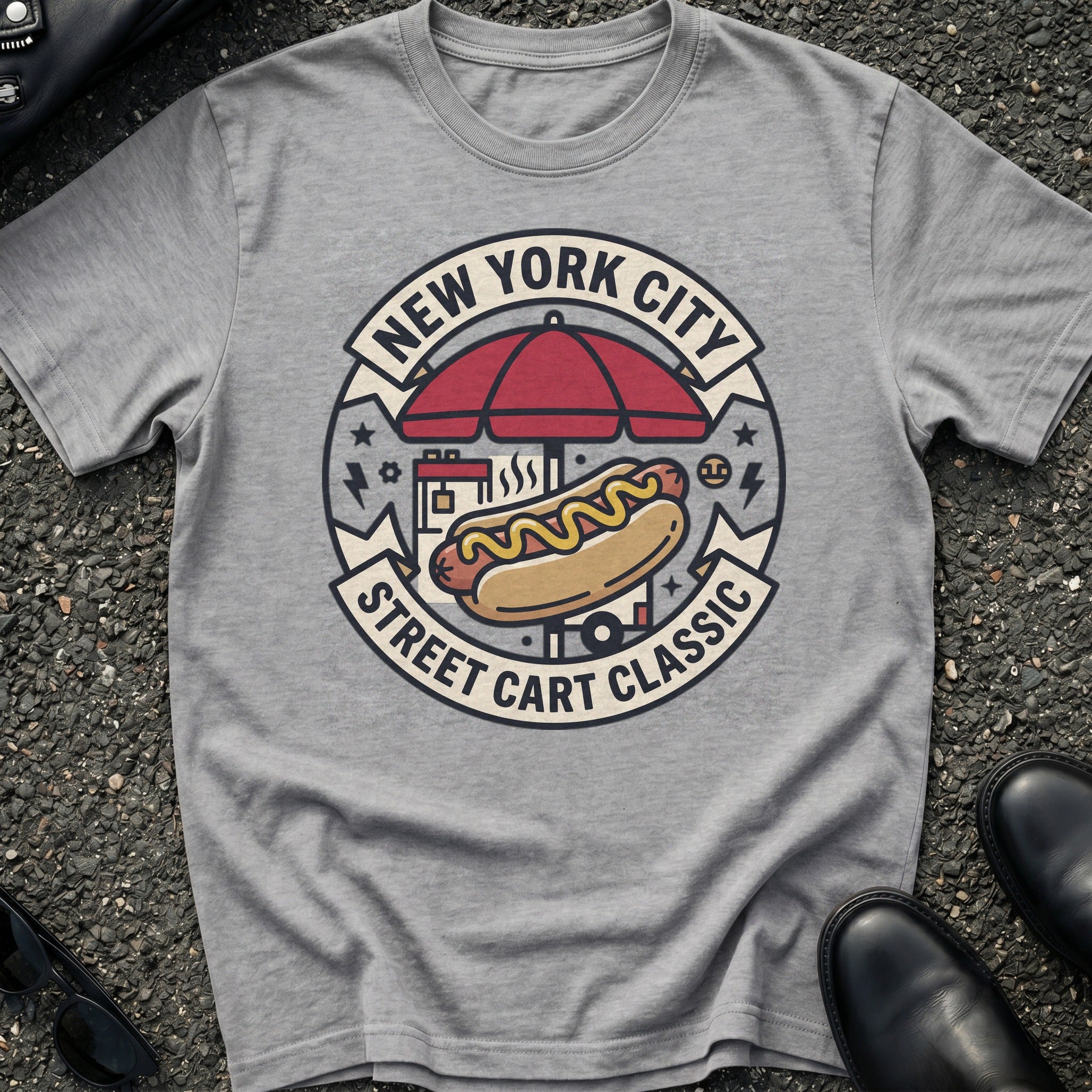 Hot Dog Cart Seal T-Shirt