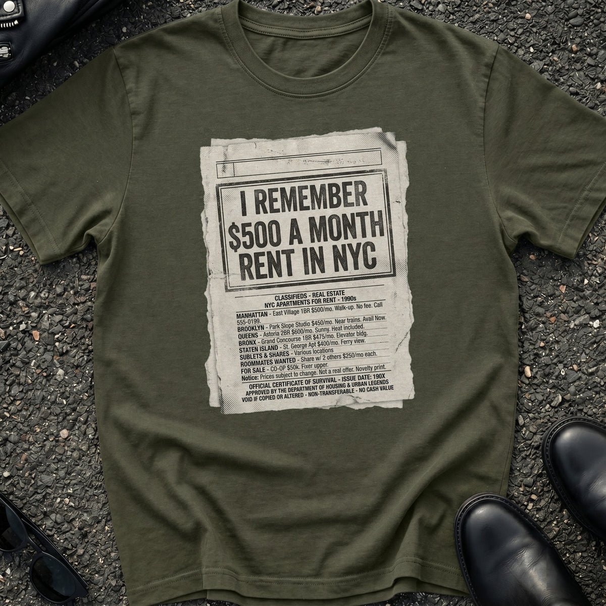 I Remember $500 Month T-Shirt