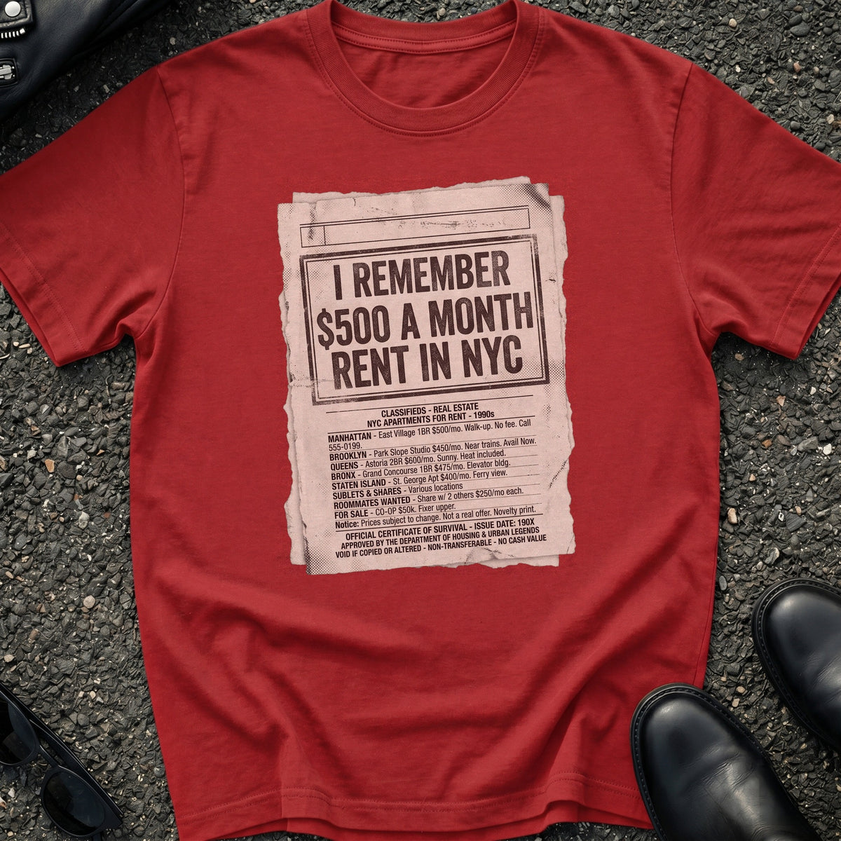 I Remember $500 Month T-Shirt