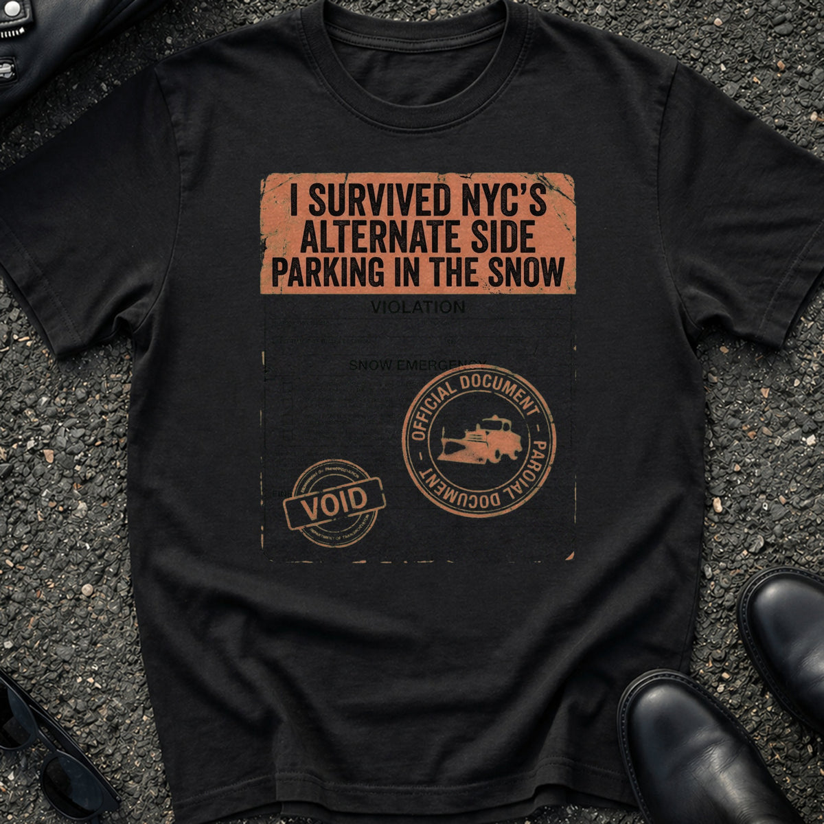 I Survived Alternate Side T-Shirt