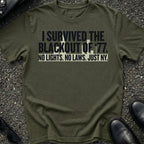 I Survived Blackout '77 T-Shirt
