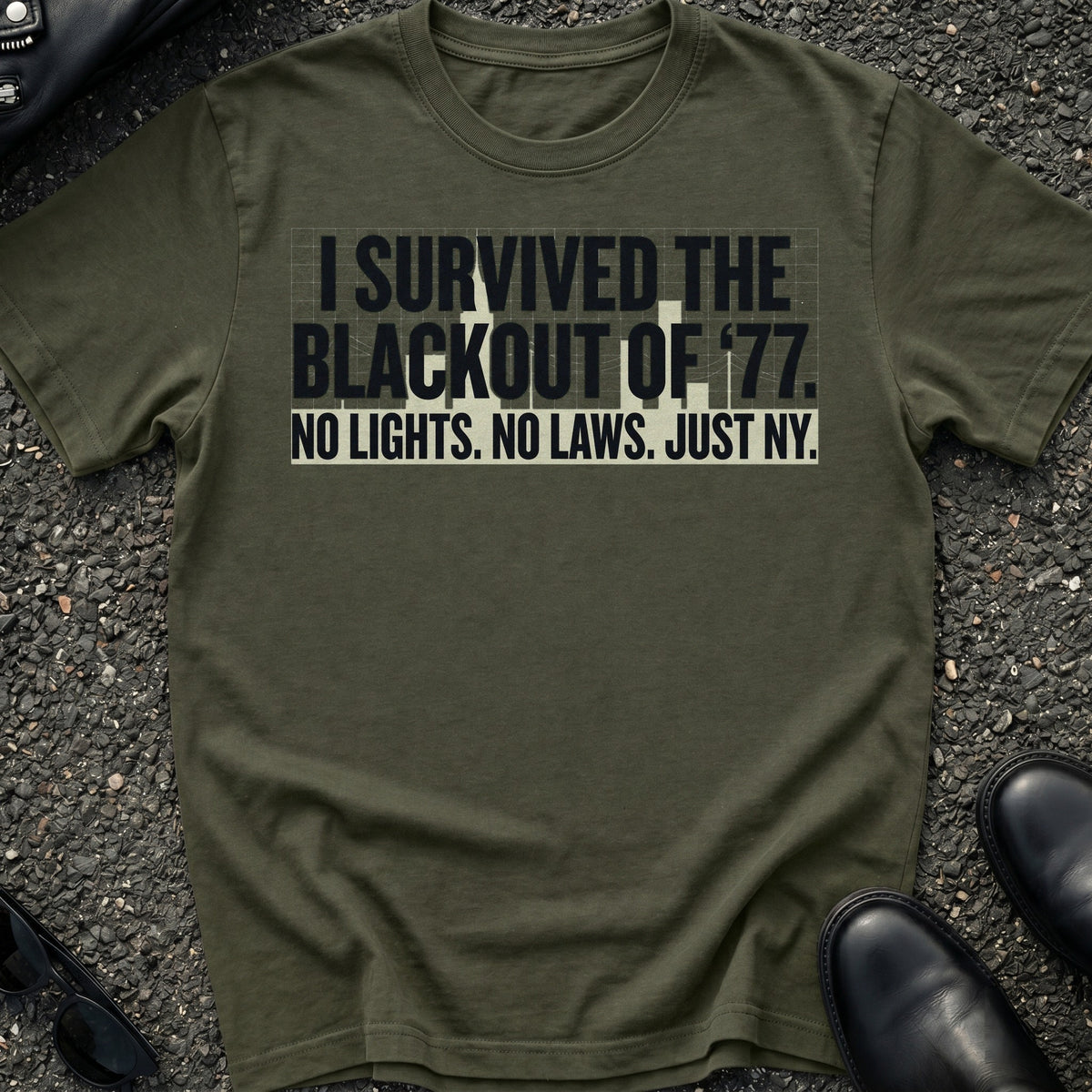 I Survived Blackout '77 T-Shirt