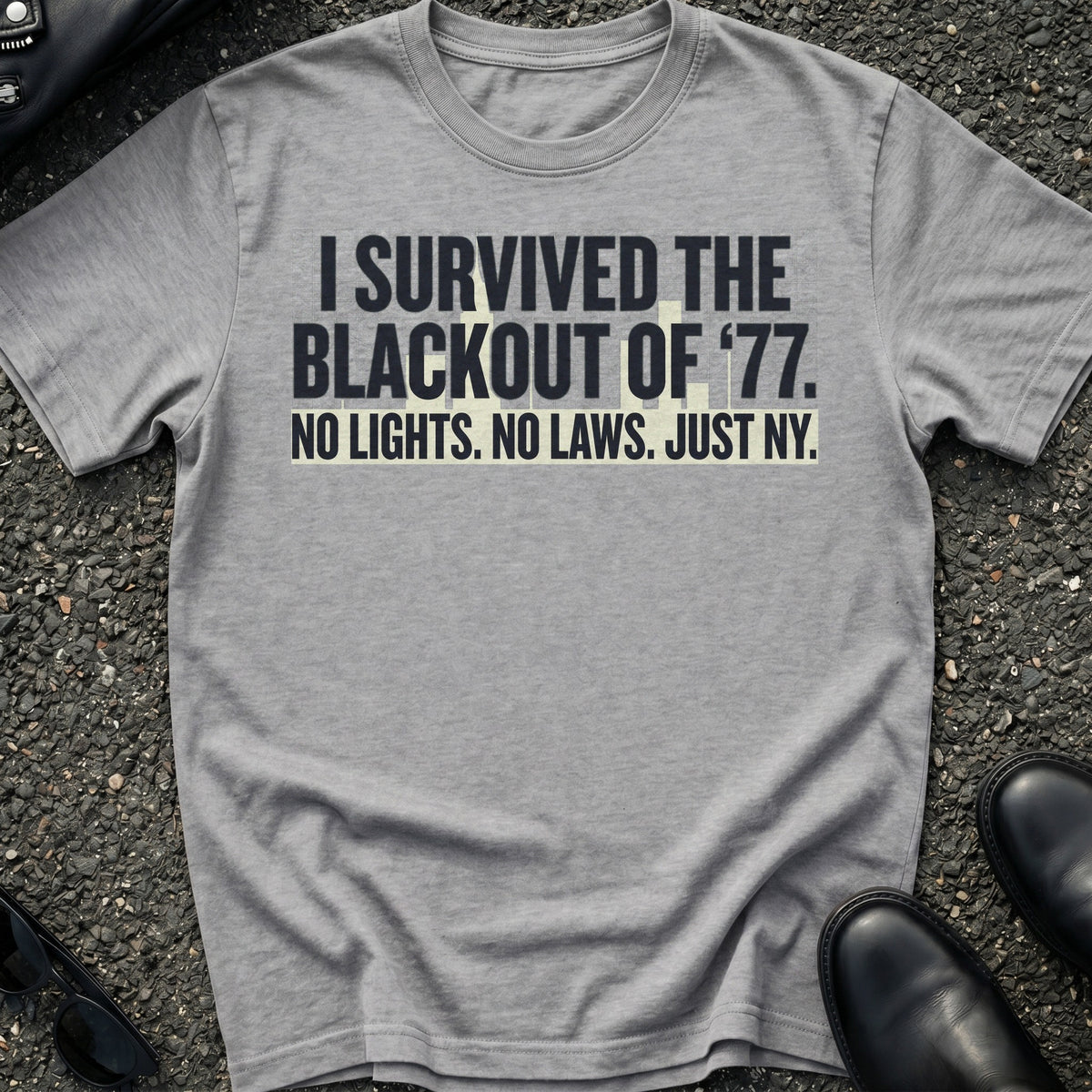 I Survived Blackout '77 T-Shirt