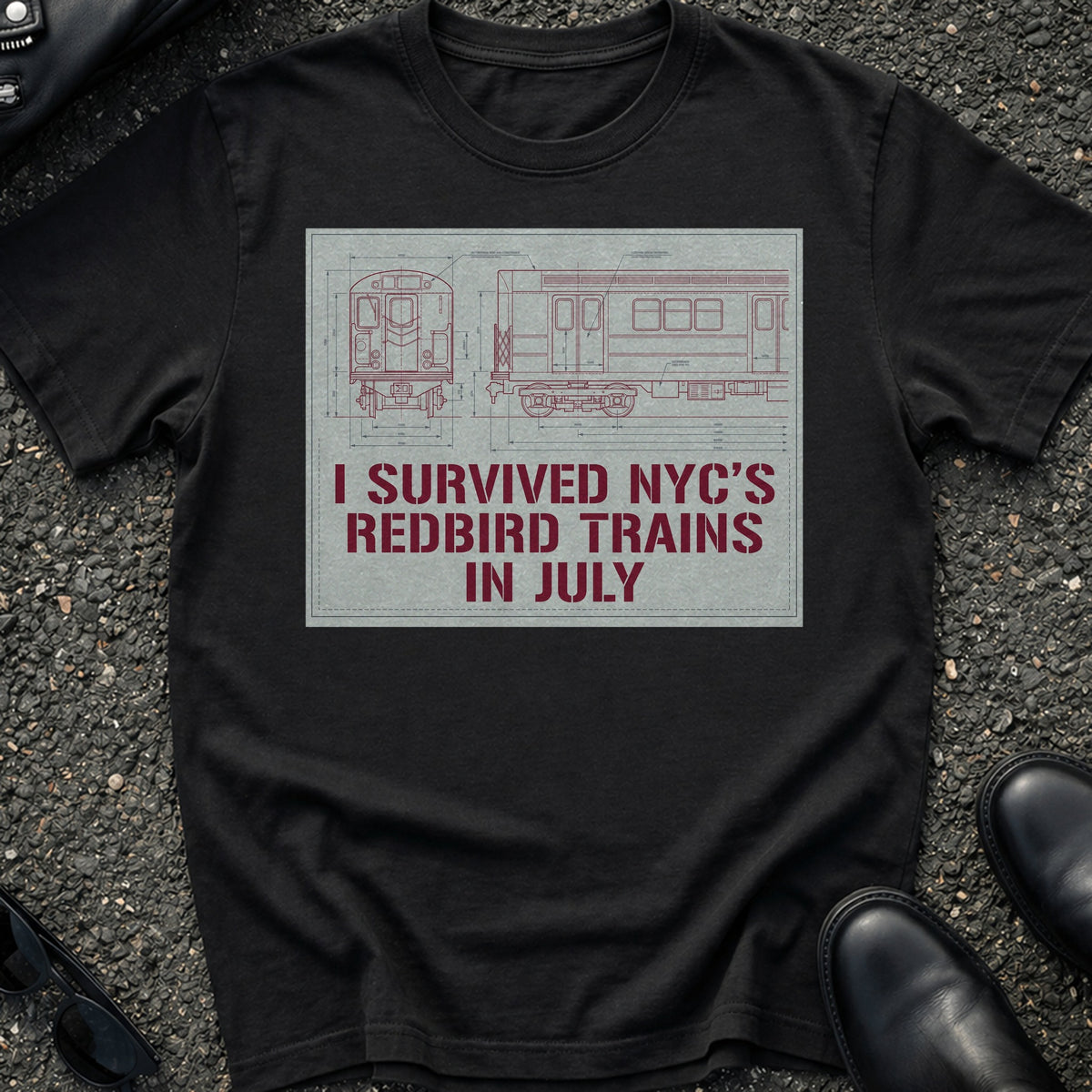 I Survived Redbird Trains T-Shirt