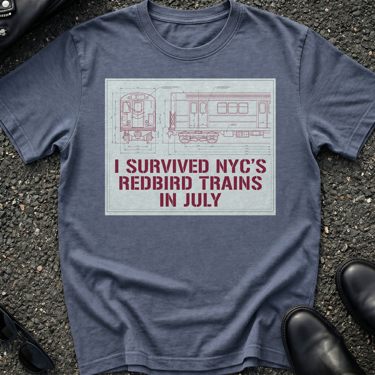 I Survived Redbird Trains T-Shirt