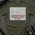 I Survived Redbird Trains T-Shirt