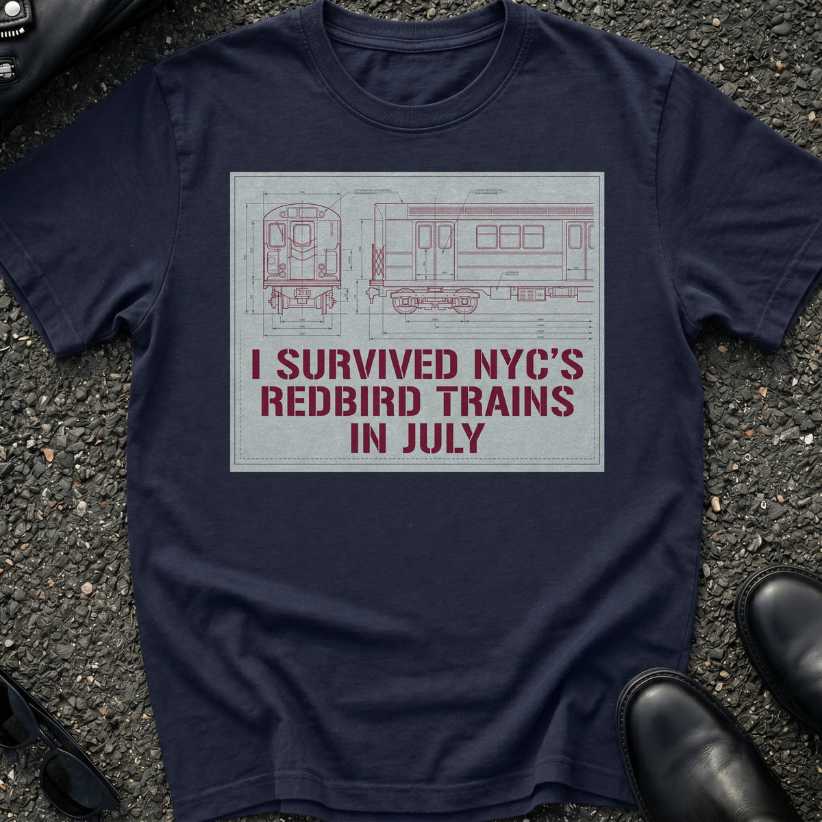 I Survived Redbird Trains T-Shirt