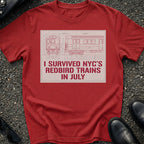 I Survived Redbird Trains T-Shirt