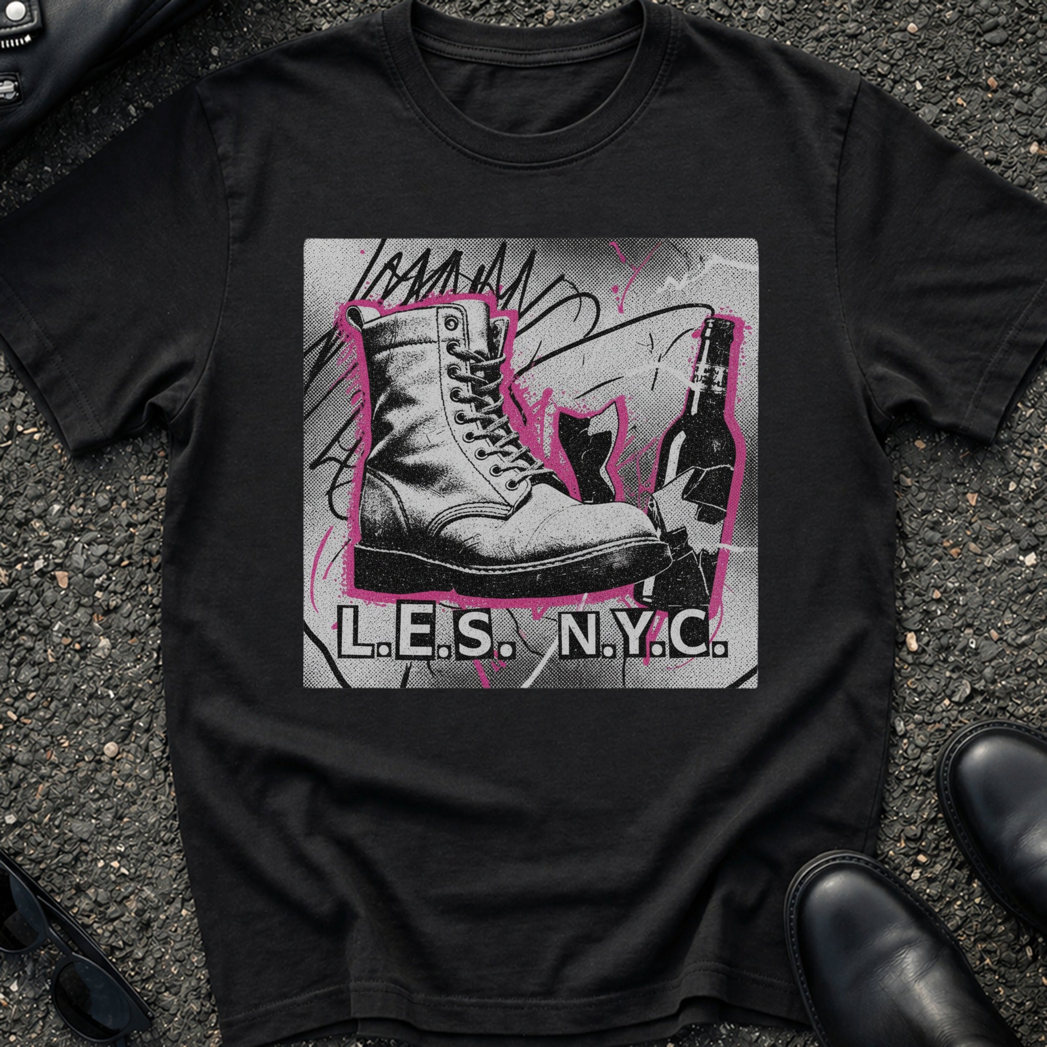 LES Boot T-Shirt
