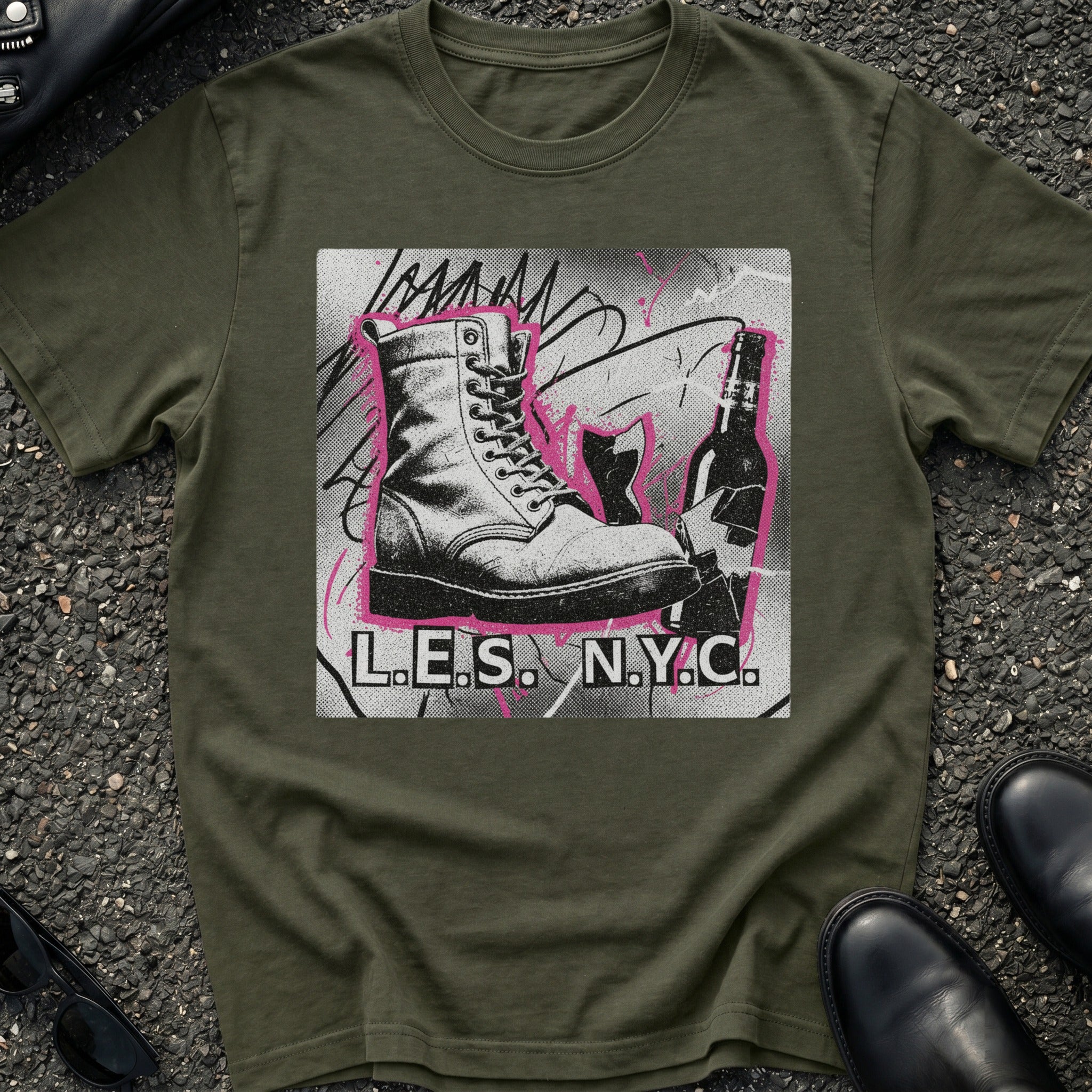 LES Boot T-Shirt