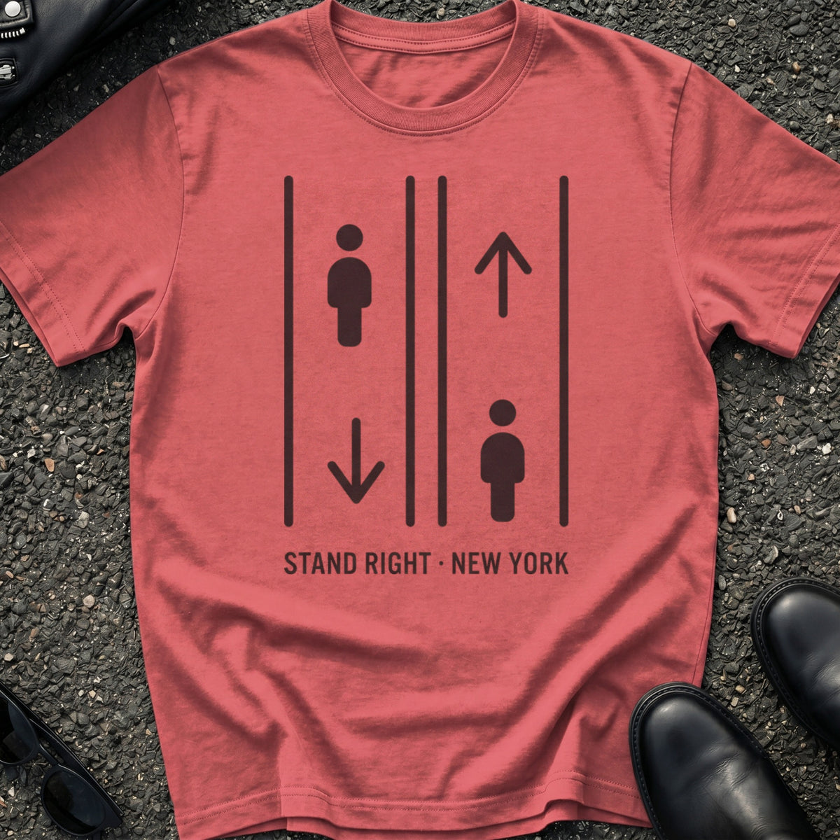 Left Side Standing T-Shirt
