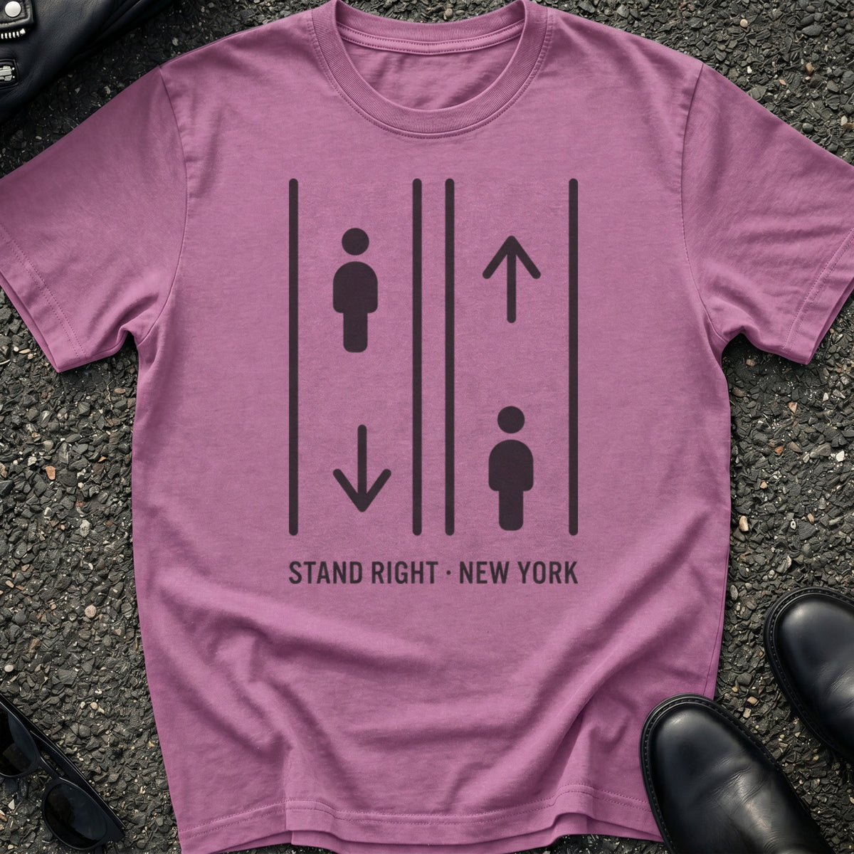 Left Side Standing T-Shirt