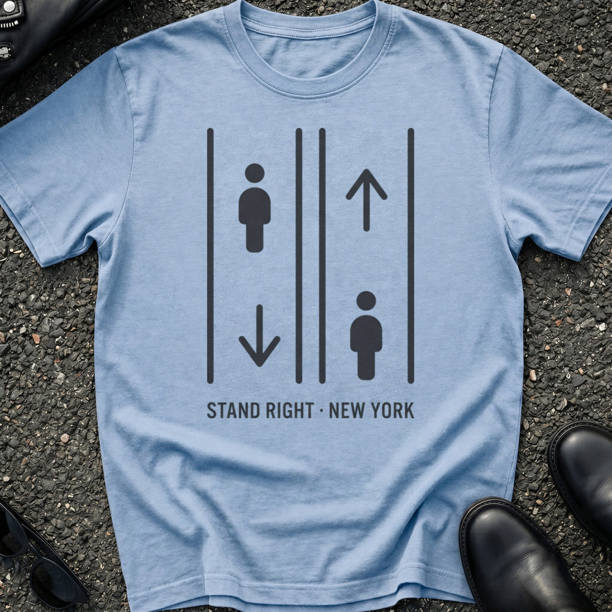 Left Side Standing T-Shirt