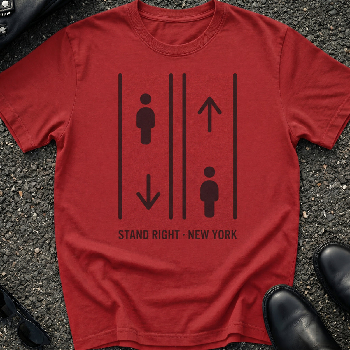 Left Side Standing T-Shirt