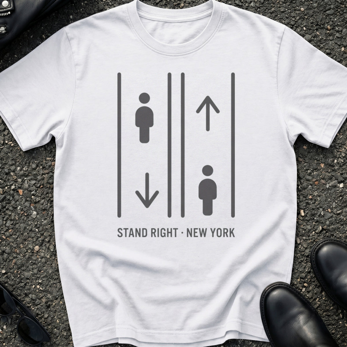 Left Side Standing T-Shirt