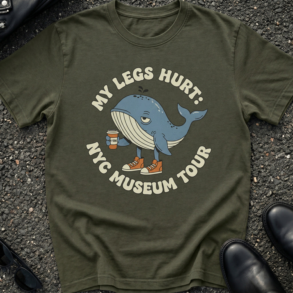 Legs Hurt Museum Tour T-Shirt