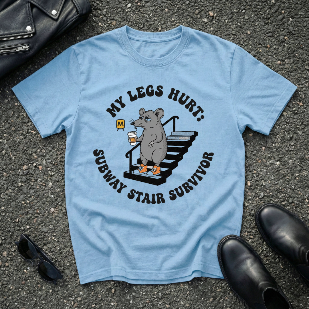 Subway Stair Survivor T-Shirt