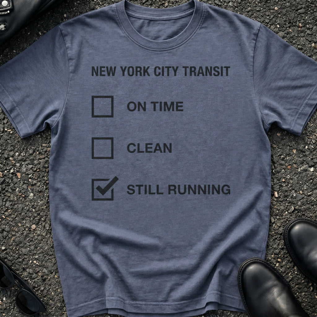 Line Check T-Shirt