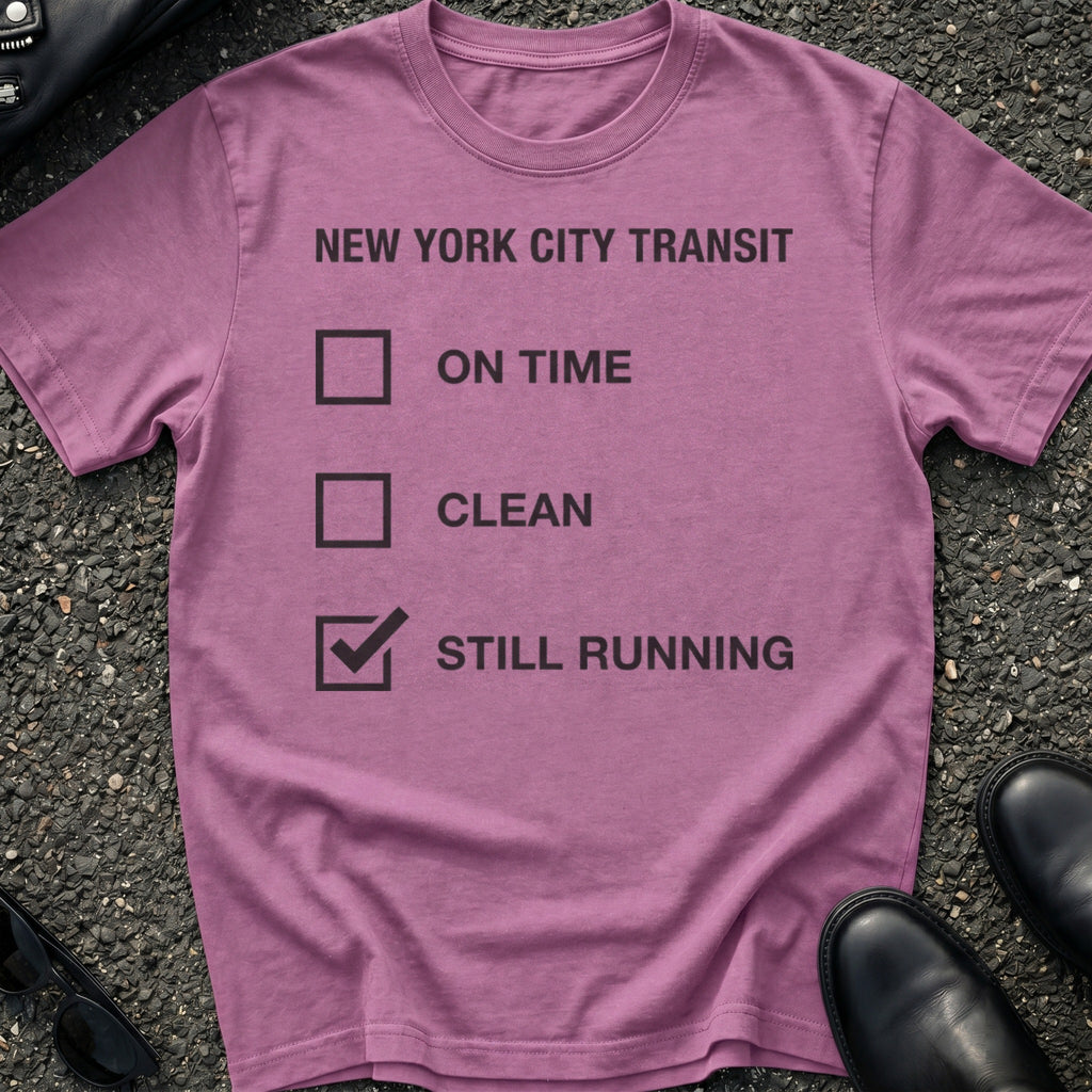Line Check T-Shirt