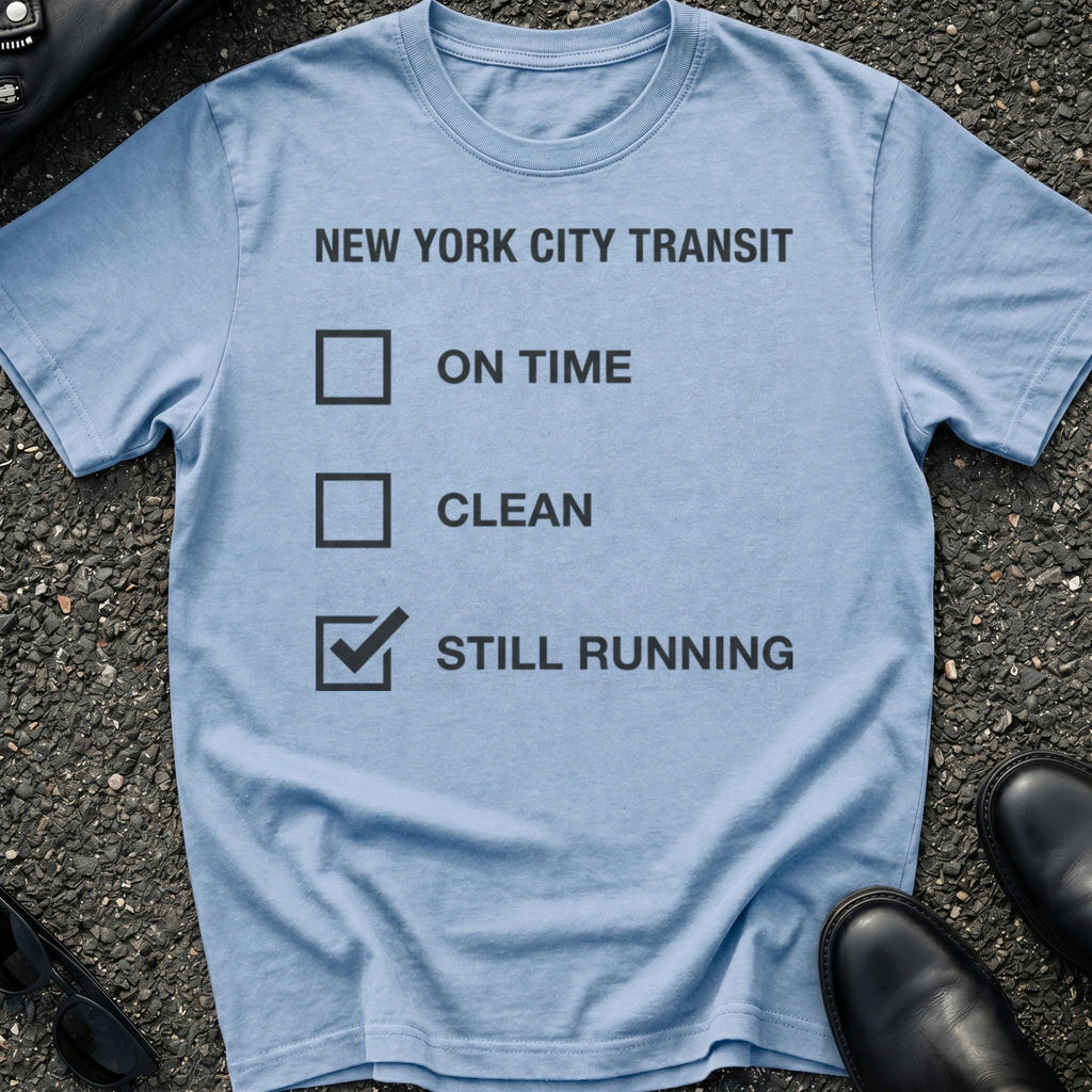 Line Check T-Shirt