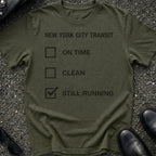 Line Check T-Shirt