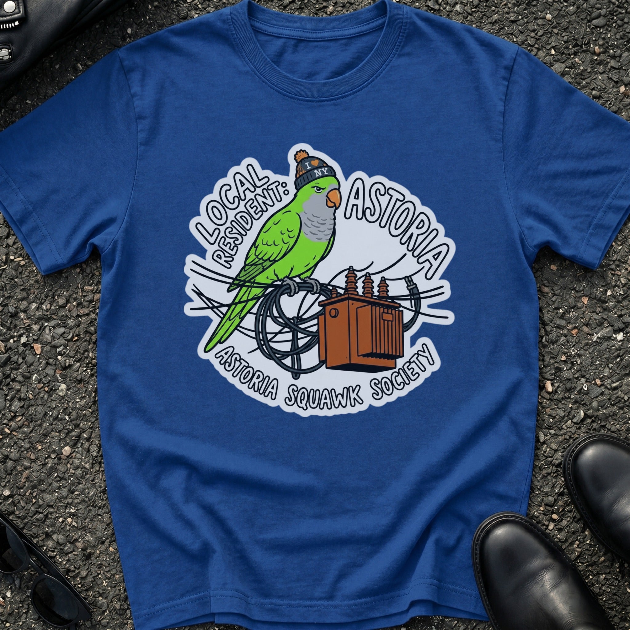 Local Resident Astoria Parakeet T-Shirt