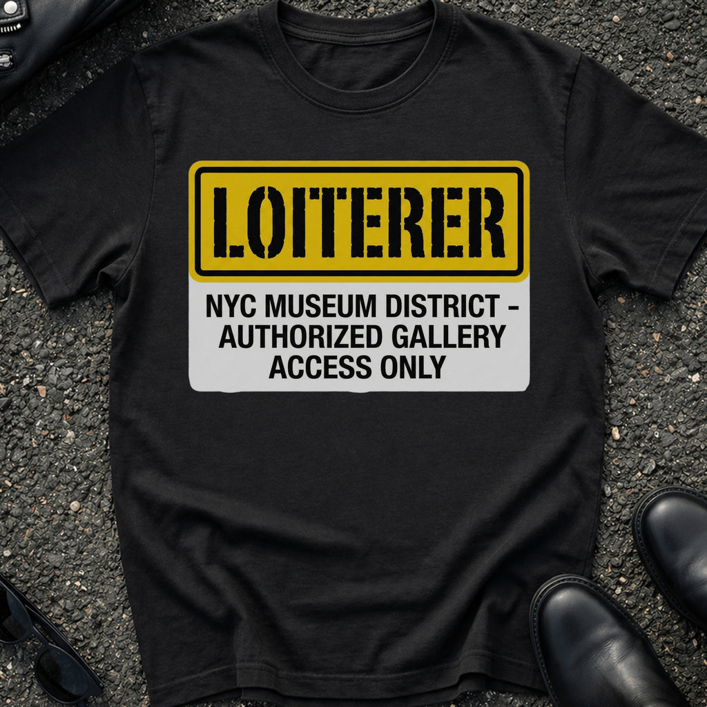 Loiterer NYC Museum District T-Shirt