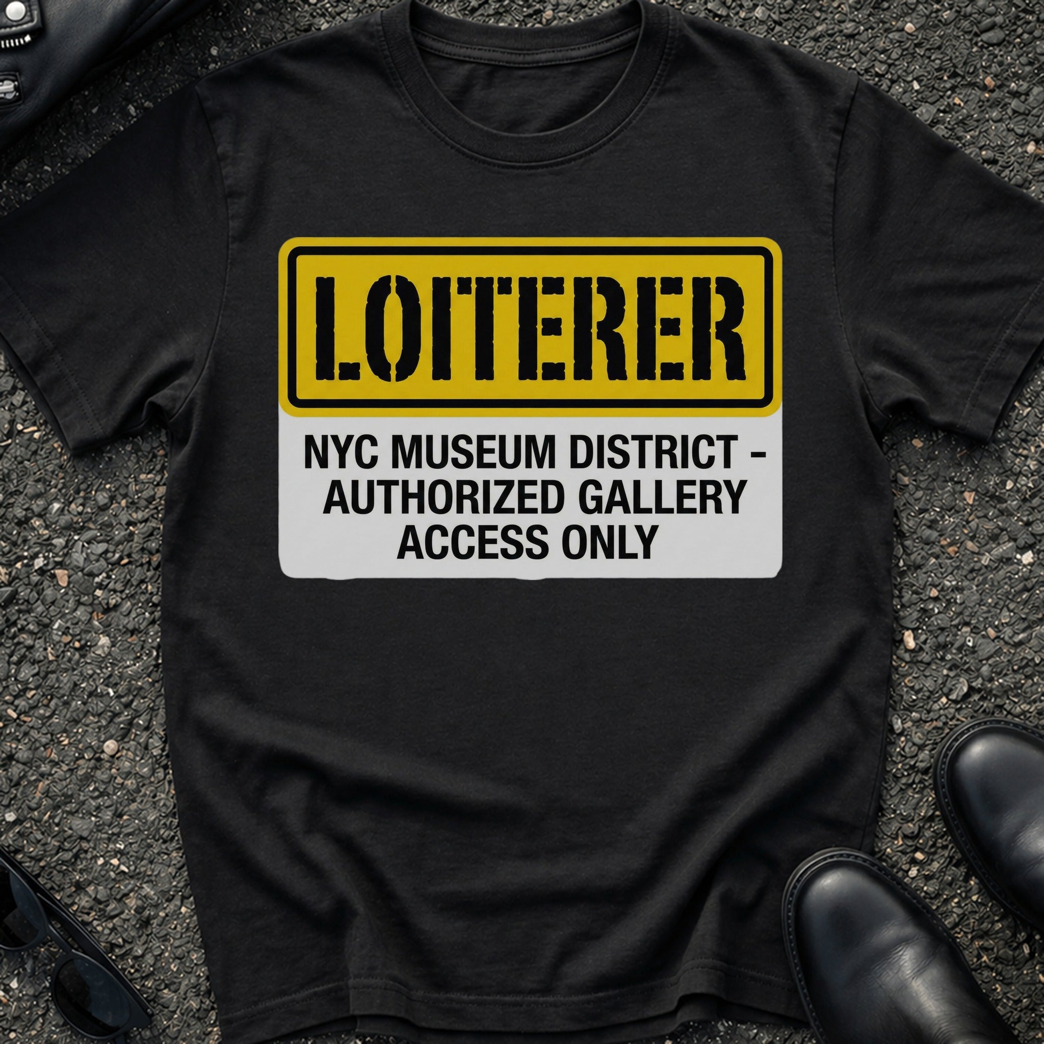 Loiterer NYC Museum District T-Shirt