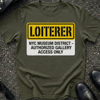 Loiterer NYC Museum District T-Shirt