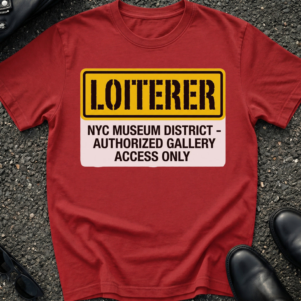 Loiterer NYC Museum District T-Shirt