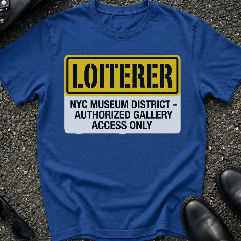 Loiterer NYC Museum District T-Shirt
