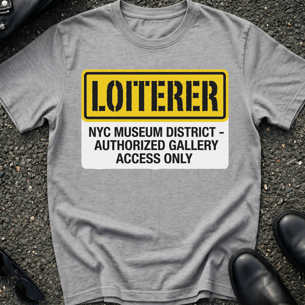 Loiterer NYC Museum District T-Shirt