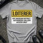 Loiterer NYC Museum District T-Shirt