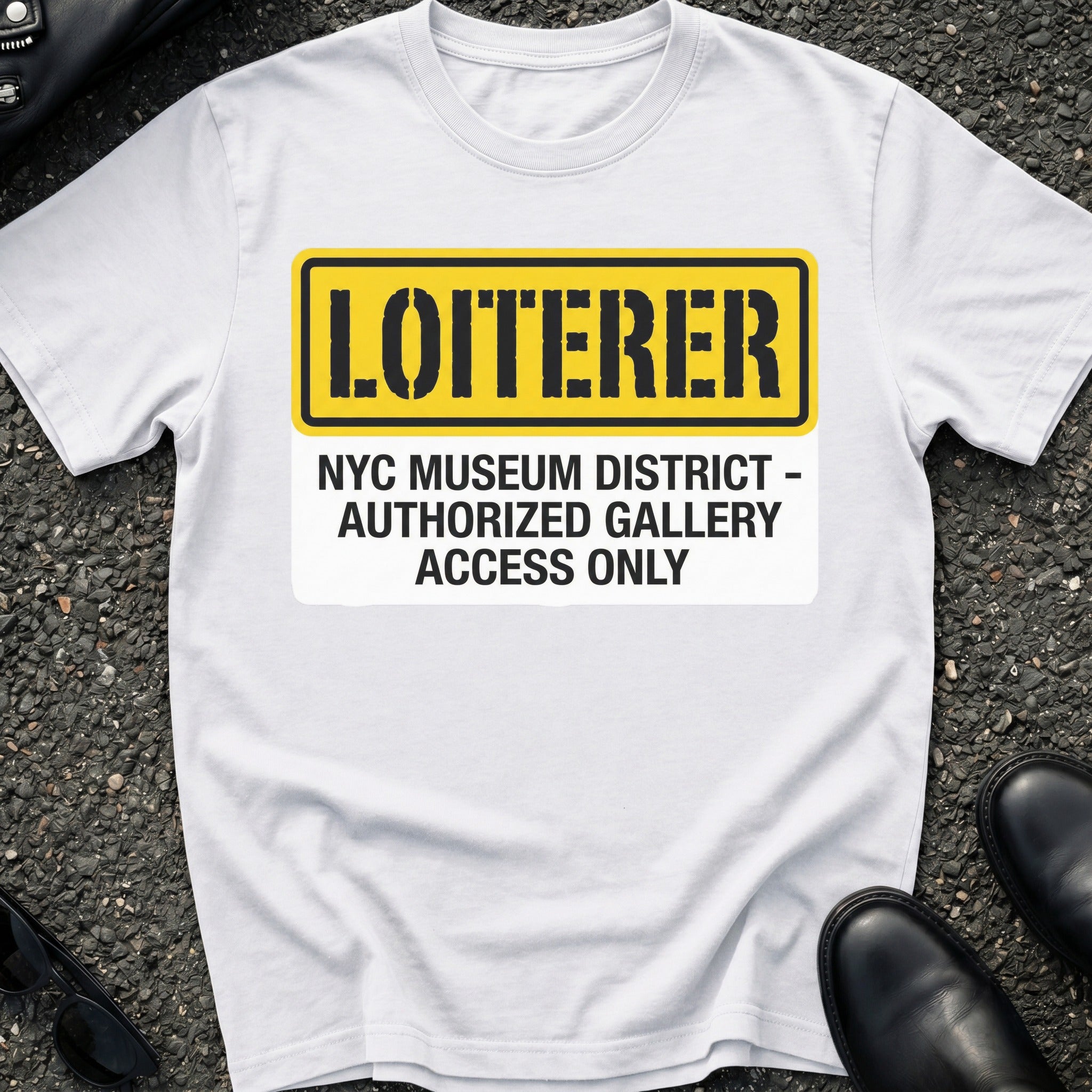 Loiterer NYC Museum District T-Shirt
