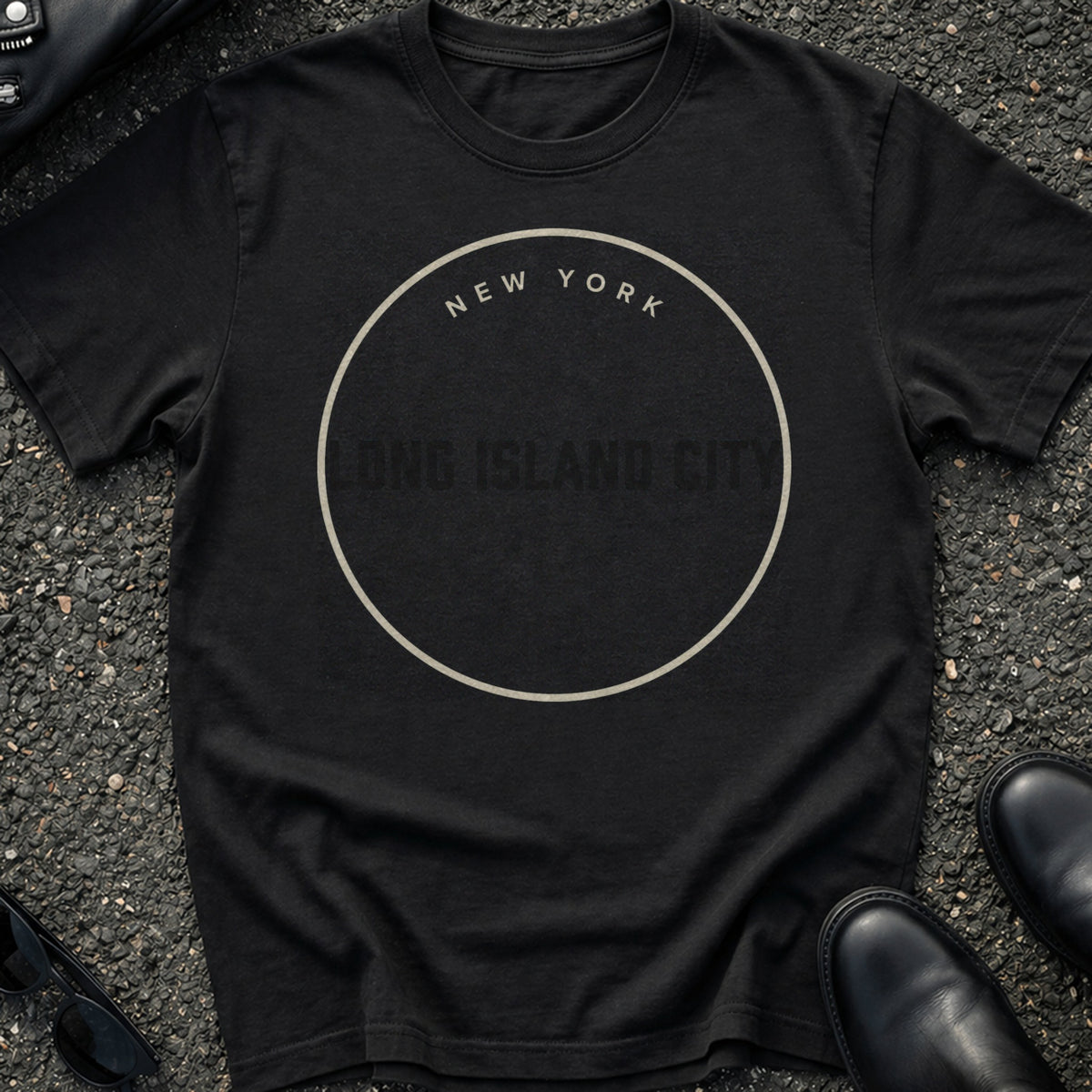 Long Island City Circle T-Shirt